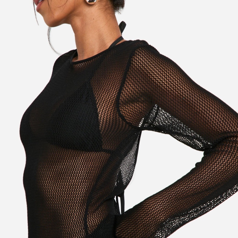 FOREVER 21 Mesh Coverup.